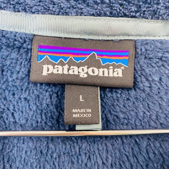 Patagonia Women's Re Tool Snap T Pull Over Sweater Blue Size Large - Picture 2 of 6